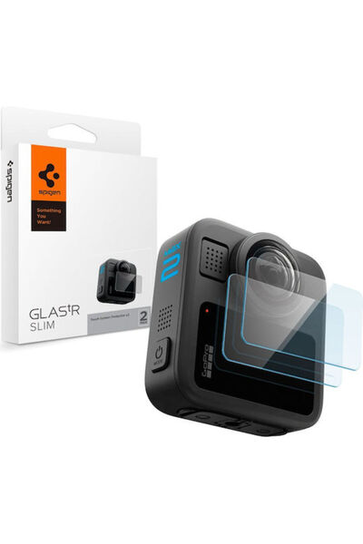 Spigen Glass Tr Slim 2 Pack Gopro Max 2 Agl11230 Code: AGL11230