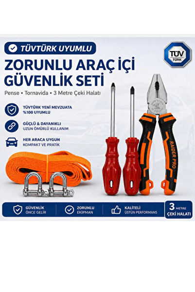 Aren MUAYENE VE YENİ YÖNETMELİĞE UYGUN ARAÇ İÇİ ZORUNLU SET