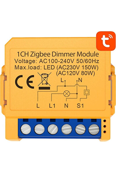 Avatto ZDMS16-2 Έξυπνος Ενδιάμεσος Διακόπτης ZigBee