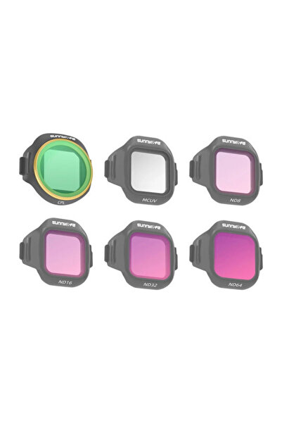 SunnyLife Σετ Φίλτρων Φακού CPL / ND32 / ND / ND/PL για DJI Mini 5 Pro 6 τεμά...