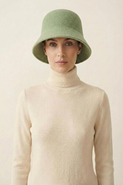 Adalua Women's Cashmere Bucket Hat – Soft Textured Minimal Bucket Hat |   Win...