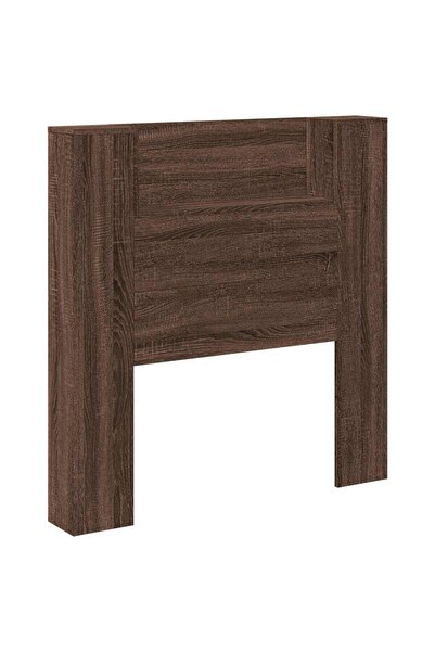 vidaxl Tăblie cap Stejar închis 100 x 16,5 x 103,5 cm Lemn compozit