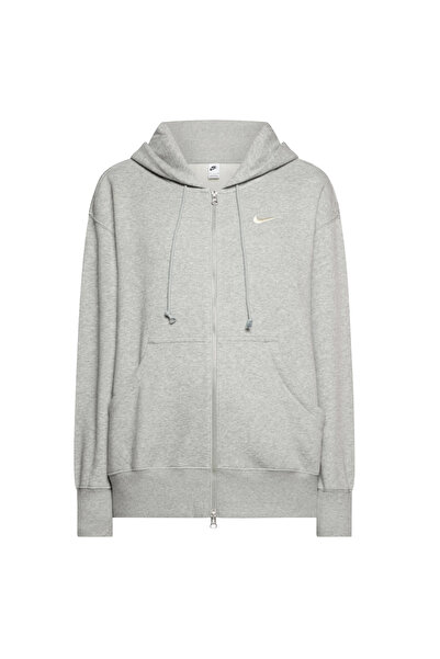 Nike Hanorac supradimensionat cu fermoar complet din fleece NSW Wmns Phoenix,...