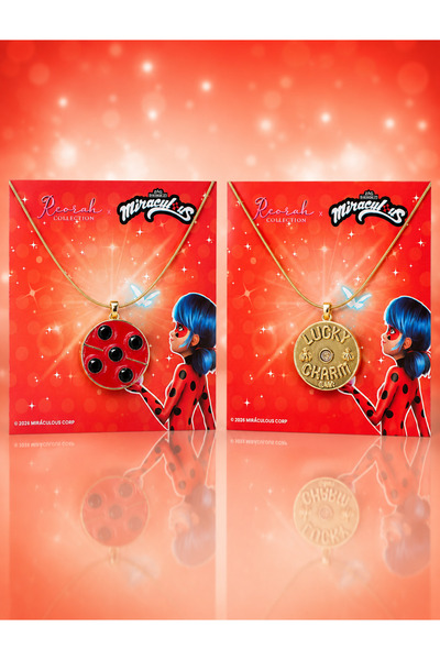 Reorah Collection Miraculous® Spinning YoYo Lucky Charm Kolyesi