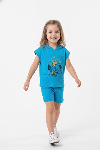 MiaBaby Reglan Kol Şortlu Takım