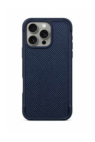 Brabus iPhone 15 Pro Max Uyumlu MagSafe Özellikli Orijinal Fiber Kaplamalı Fi...