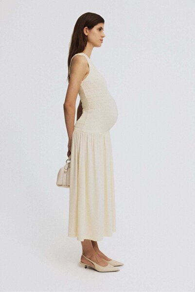 H&M MAMA Smocked jersey dress