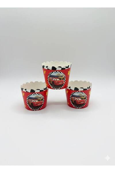 CAVAŞ sun hat Fast Racer Red Car Tematică - Formă pentru brioșe/cupcake temat...
