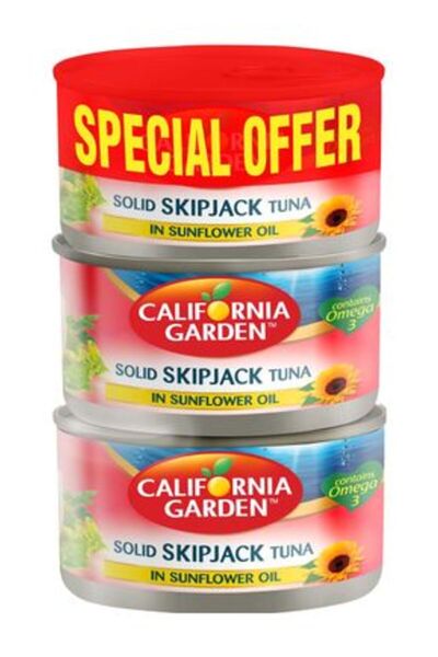 CALIFORNIA Skipjack Tuna Salad in Oil 3x170g @ 7% Off