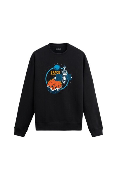 Colermi Space Exploration Themed Sweatshirt