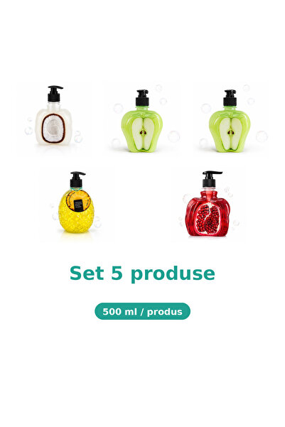 Tasty Set 5 Produse Tasty, Mix Cocos, Mar Piele Sensibila, Mar Extract, Anana...