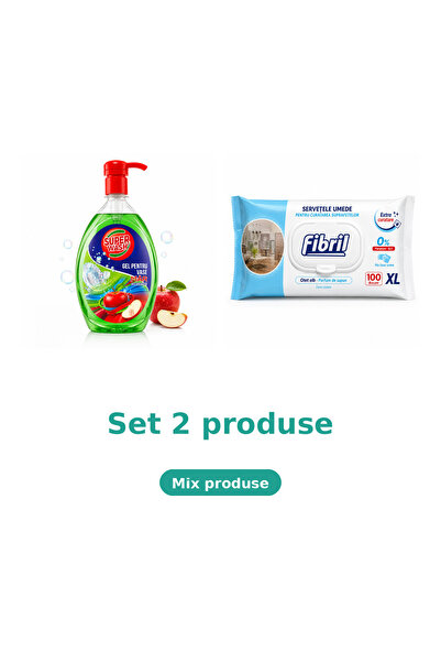 Fibril Bucatarie, Set 2 Produse: Mar, Xl Blue