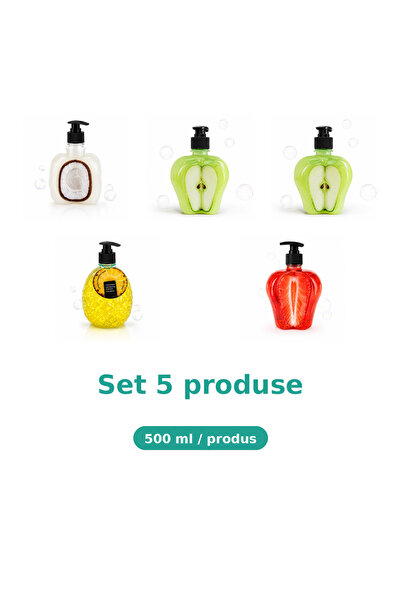 Tasty Set 5 Produse Tasty, Mix Cocos, Mar Piele Sensibila, Mar Extract, Anana...
