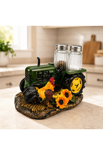 hediyeconcepti Decorative Figured Salt and Pepper Shaker Set – Polyester Spic...