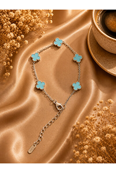 JAMMY JEWERLY Yonca Detaylı Çelik Bileklik
