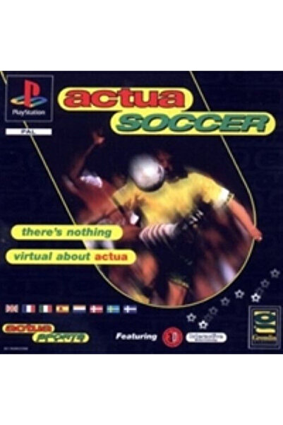 Sony Actua Soccer Παιχνίδι PS1 (Μεταχειρισμένο)
