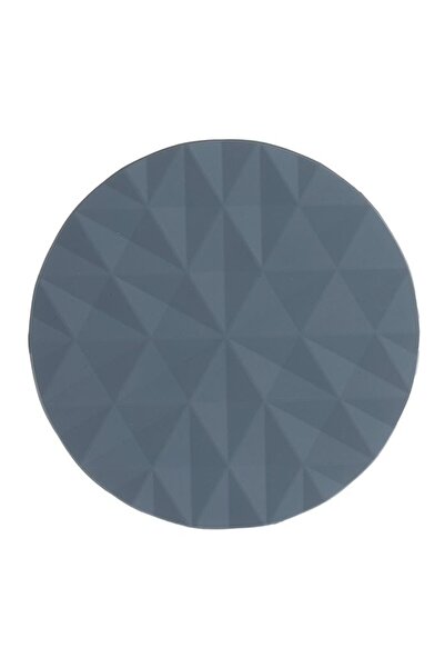 OEM Suport Pentru Pahare, Gri, Model Geometric, Policlorură de vinil, Ø10cm