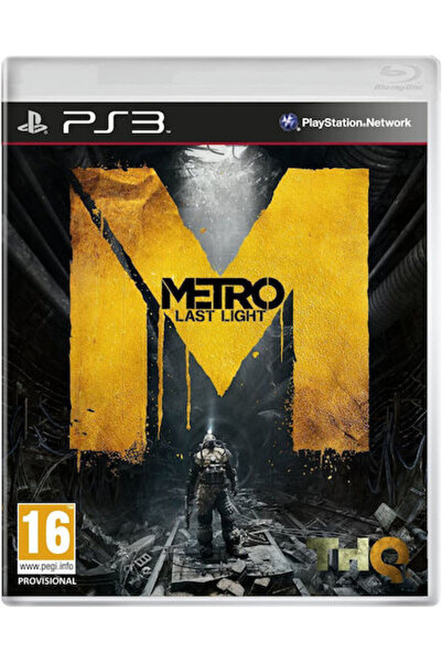 Deep Silver Metro: Last Light Παιχνίδι PS3 (Μεταχειρισμένο)