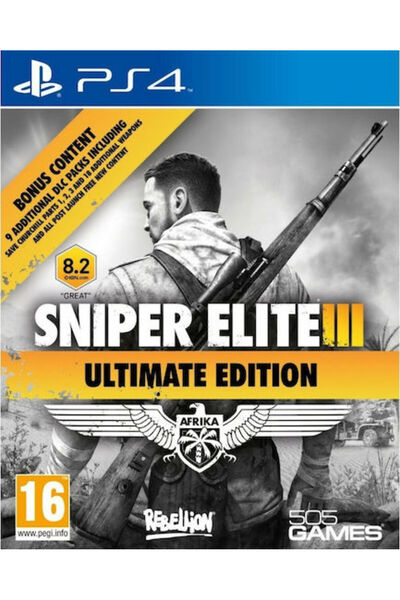505 Games Sniper Elite III (Ultimate Edition) Ultimate Edition Παιχνίδι PS4 (...