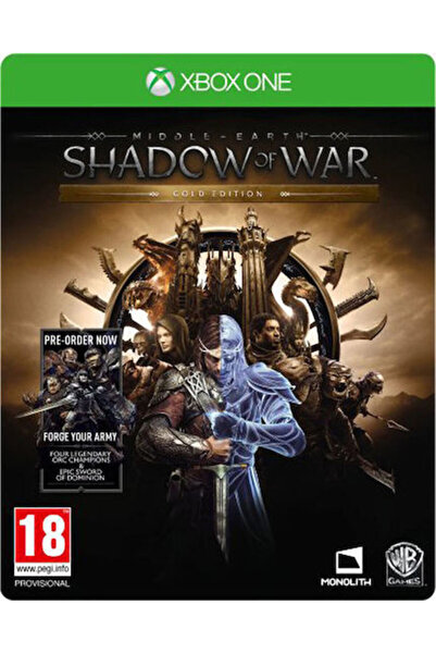 Warner Bros Games Μέση Γη: Σκιά του Πολέμου Χρυσή Έκδοση Παιχνίδι για Xbox One