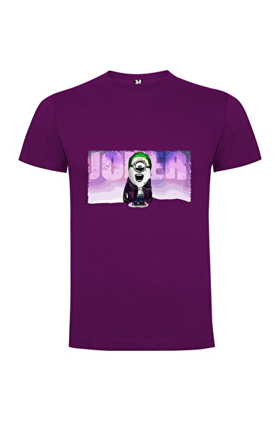 iLovePrints Green-Haired Minion Joker Tshirt