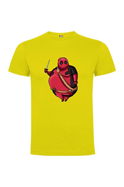 iLovePrints Deadpool's Iconic Cutlery Tshirt