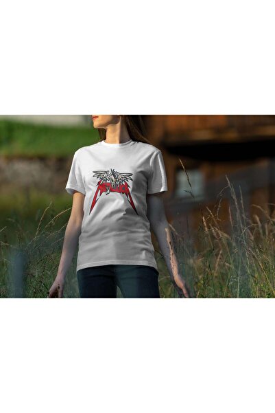 iLovePrints Metallica Skull with Wings Logo Tshirt