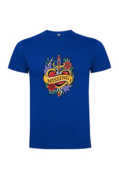 iLovePrints Missing Heart Tattoo Flash Tshirt