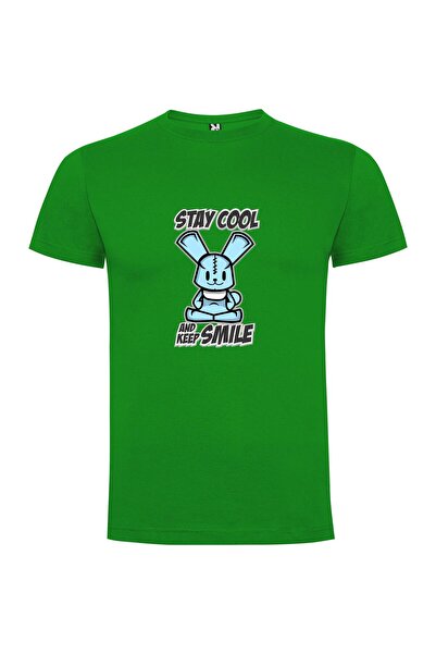 iLovePrints Cool Bunny Smirks Tshirt