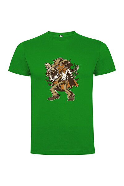iLovePrints Gunslinger Skeleton Cowboy Tshirt