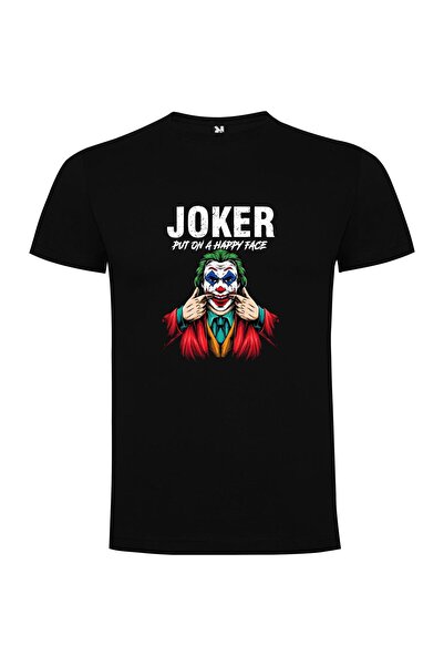 iLovePrints Happy Joker Face Tshirt