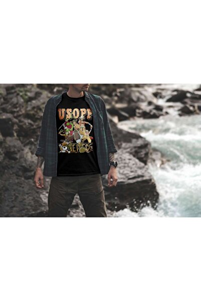 iLovePrints Usopp One Piece Collage Tshirt