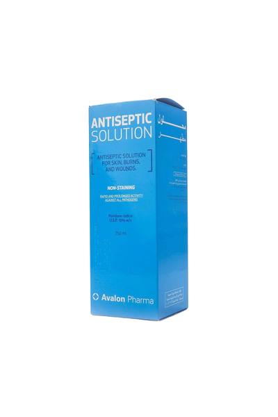 AVALON Antiseptic Solution 250ml 10% Povidone Iodine
