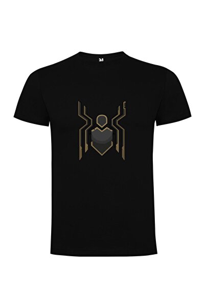 iLovePrints Symmetrical Dark Spider Shield Tshirt