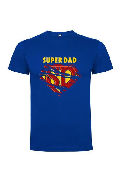 iLovePrints Dad of Steel Tshirt