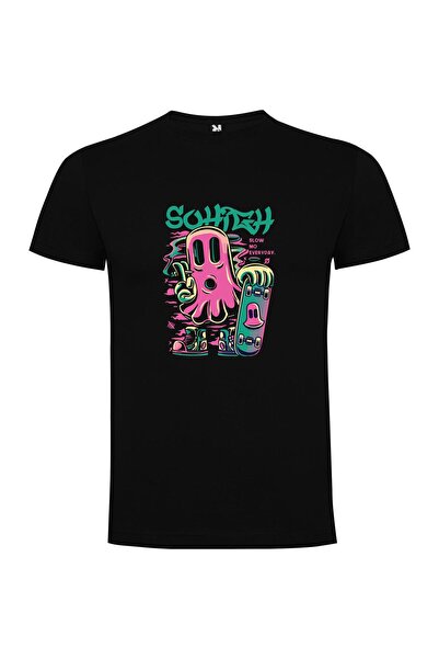 iLovePrints Octo Skate Squid Attack Tshirt
