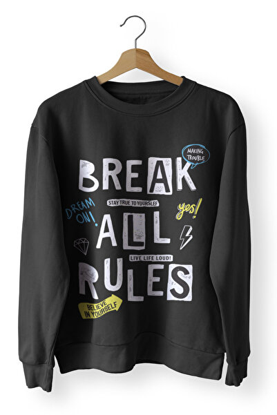 iLovePrints Μακρυμάνικη Μπλούζα Art Break Rules