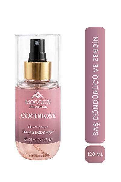 MOCOCO COSMETICS Cocorose Parfümlü Vücut Misti 120 ml – Body Mist Spray