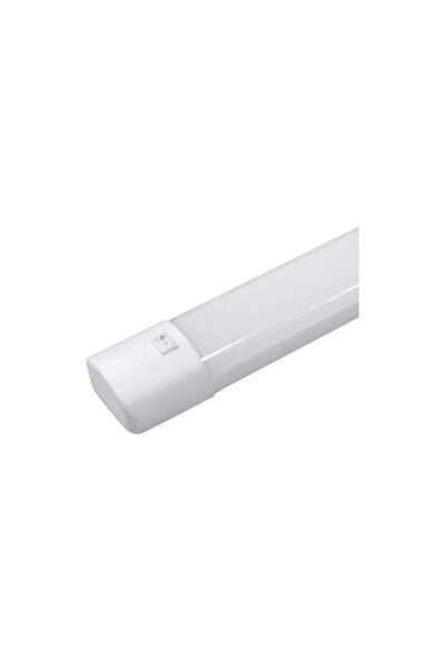 Adeleq λευκό φωτιστικό τοίχου LED με Διακόπτη, 18W, 60 cm, 4000Κ