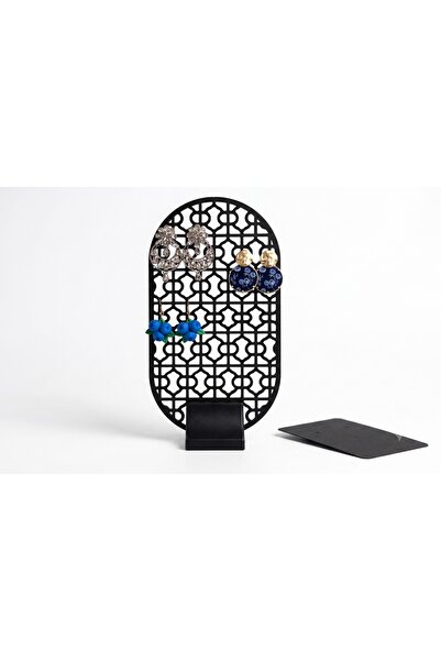 Modern Geometrik Desenli Küpe Standı