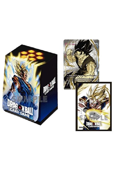 Dragon Ball Super Set Oficial de Cărți și Huse pentru Cărți 02 Vegito