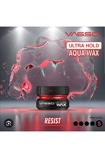 vasso man Vasso Resist Ultra Hard Aqua Çok Sert Wax