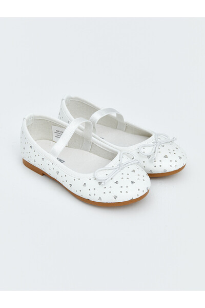 LC Waikiki Alita City Lcw Steps White Girls' Ballet Flats with a Difference