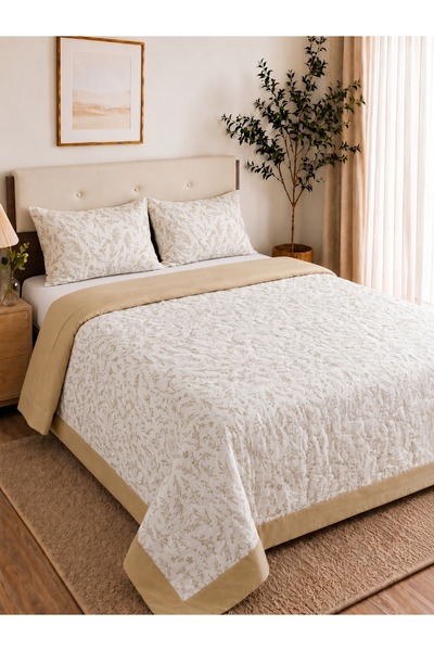 Bikaya Home Set dublu cu cadru pentru pat |   200x230 cm |   100% bumbac |   ...