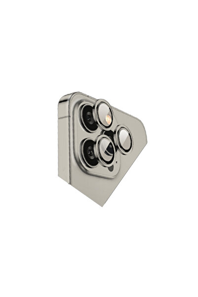 Generic Brand iPhone 15 Bilvis Titan Camera Lens - Titan Gray