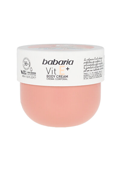 Babaria Vitamin E+ Body Cream 100% Vegan 400 ml