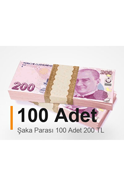 TTT Şaka Parası 100 Adet 200 TL - Eğlenceli Para