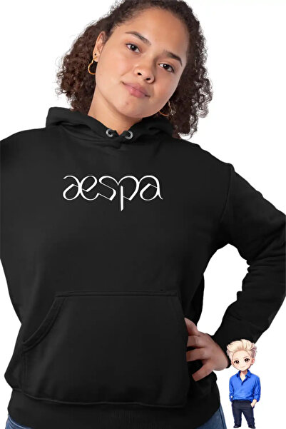 OEM Γυναικείο Φούτερ με κουκούλα Aespa K-pop Εμπορεύματα