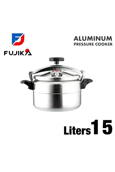 Fujika وعاء ضغط - سعة 15 لتر - ألومنيوم - FJK-15