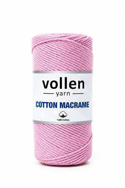 vollen yarn 200GR, Sfoară de macrame din bumbac premium, Macrame din bumbac c...